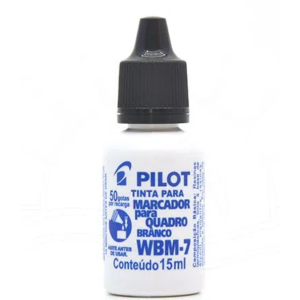 TINTA PARA MARCADOR DE QUADRO BRANCO COR PRETO 15 ML PILOT