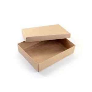 CAIXA PARA PRESENTE KRAFT 9,5X9,5X9,0CM REF.21 ZAGAROLLO