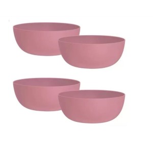 BOWL PP BEGE 450ML 13x5,5CM KIT C/4 UNIDADES BO02Q4-04 SÃO BERNARDO