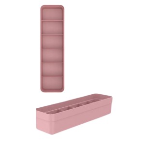 ORGANIZADOR PLASTICO COLMEIA P 35x10x7,5CM OL900 ROSA OU