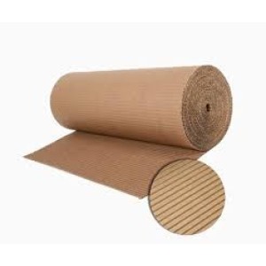 BOBINA DE PAPELÃO ONDULADO 120cm X 20m