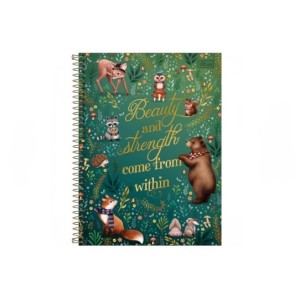 CADERNO 80FLS 1 MATÉRIA UNIVERSITÁRIO CAPA DURA ESPIRAL LOVELAND TILIBRA