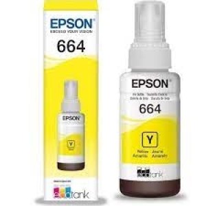 REFIL DE TINTA ORIGINAL EPSON AMARELO REF. T664420 70ML