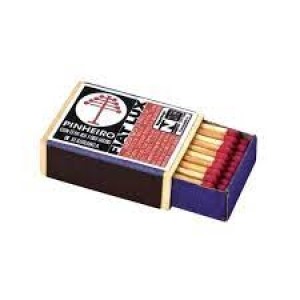 FÓSFORO COM 40 PALITOS FIAT LUX PINHEIRO