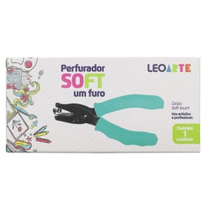 PERFURADOR DE METAL 1 FURO SOFT EMBORRACHADO LEO&LEO