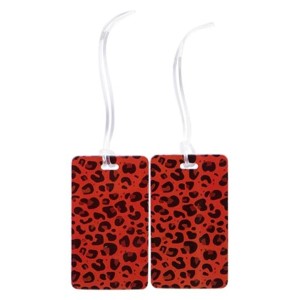ETIQUETA BAGAGEM REF.81100 ANIMAL PRINT C/2 ETIQUETAS SESTINI