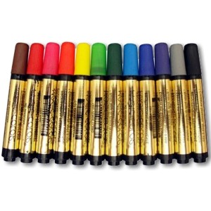 CANETA PROFISSIONAL 12 CORES REFERENCIA 641 MAGIC COLOR