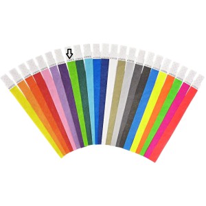 PULSEIRA VIP TYVEK FIX BANDS VERDE CLARO C/50 UNIDADES  POPPER