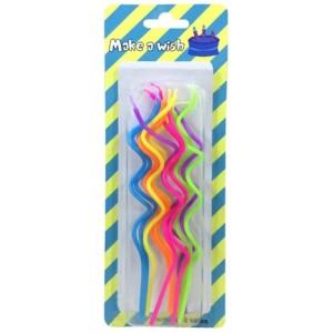 VELA TORÇÃO MIX DE CORES POPPER