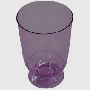 TAÇA PLASTICA PIT 050 LILÁS 10 UNIDADES PLASTILANIA